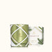 Thymes Frasier Fir Frosted Plaid 6.5 oz Poured Candle