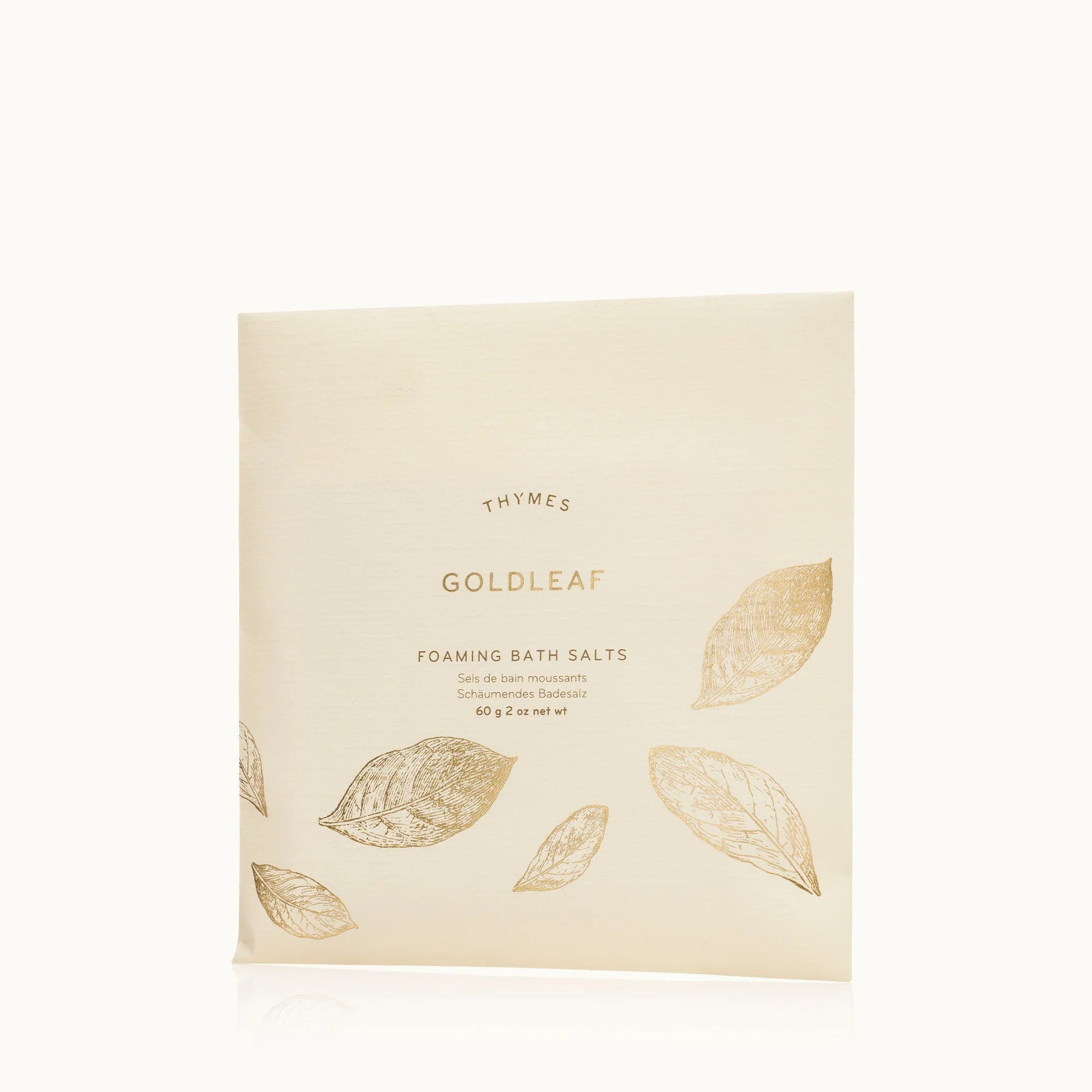 Thymes Goldleaf Foaming Bath Salts Envelope