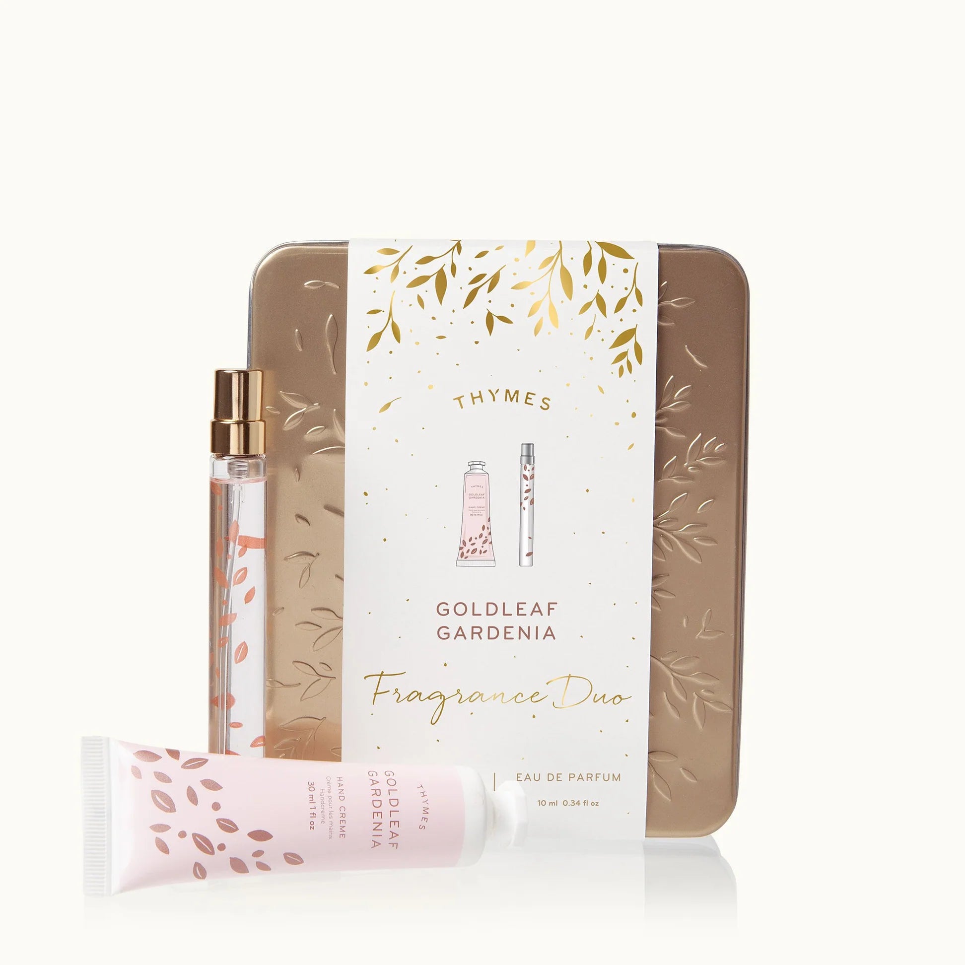 Thymes Goldleaf Gardenia Fragrance Duo