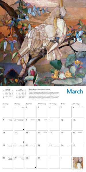 Tiffany 2027 Wall Calendar