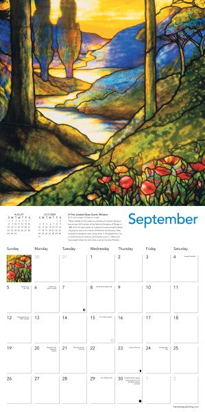 Tiffany 2027 Wall Calendar