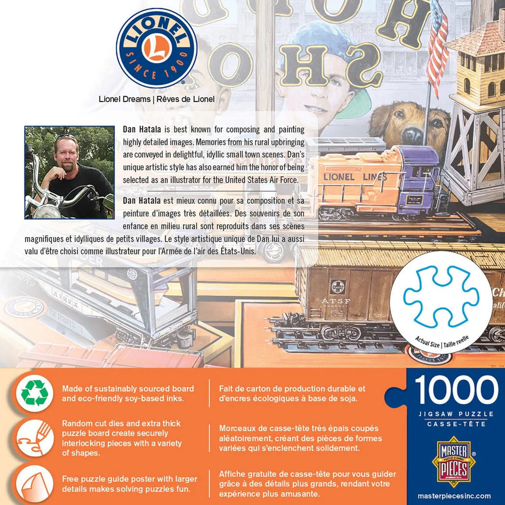 Lionel Dreams 1000 Piece Puzzle