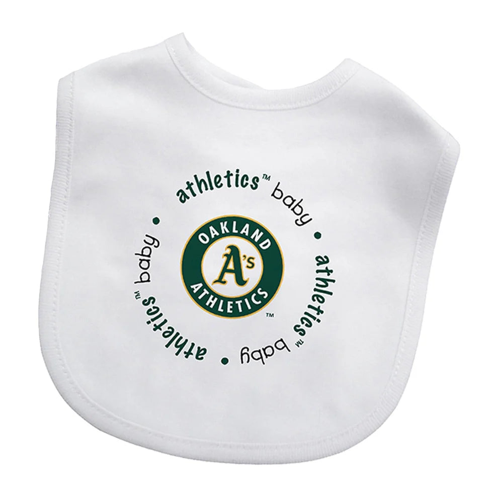 Oakland Athletics Pre Walkers and Bib 2 Piece Set