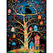 Black Cat Birdhouse Kingdom 300 Piece Large Format Puzzle