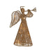 Glitter Gold Light Up Angel Tree Topper
