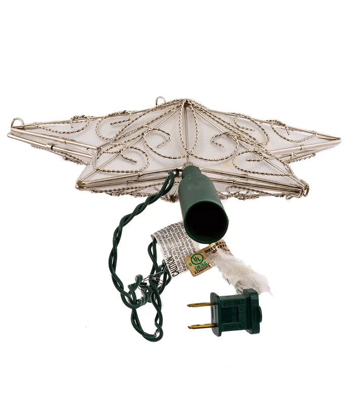 Light Up Star Treetopper 8.5"