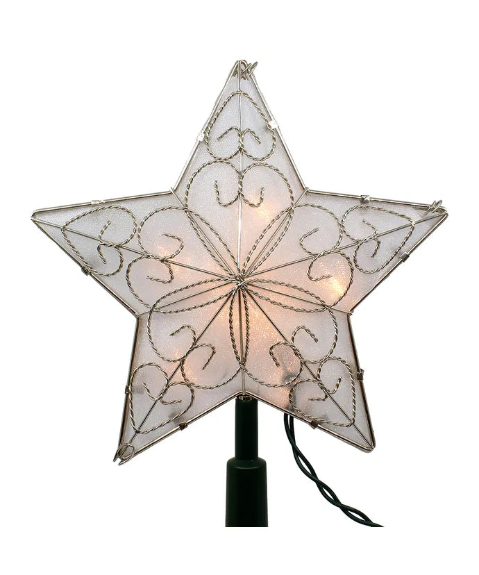 Light Up Star Treetopper 8.5"