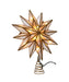 Capiz Light Up Gold Star Tree Topper