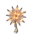 Capiz Light Up Gold Star Tree Topper