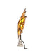 Capiz Light Up Gold Star Tree Topper