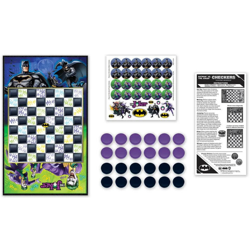 Batman vs. The Joker Checkers Set