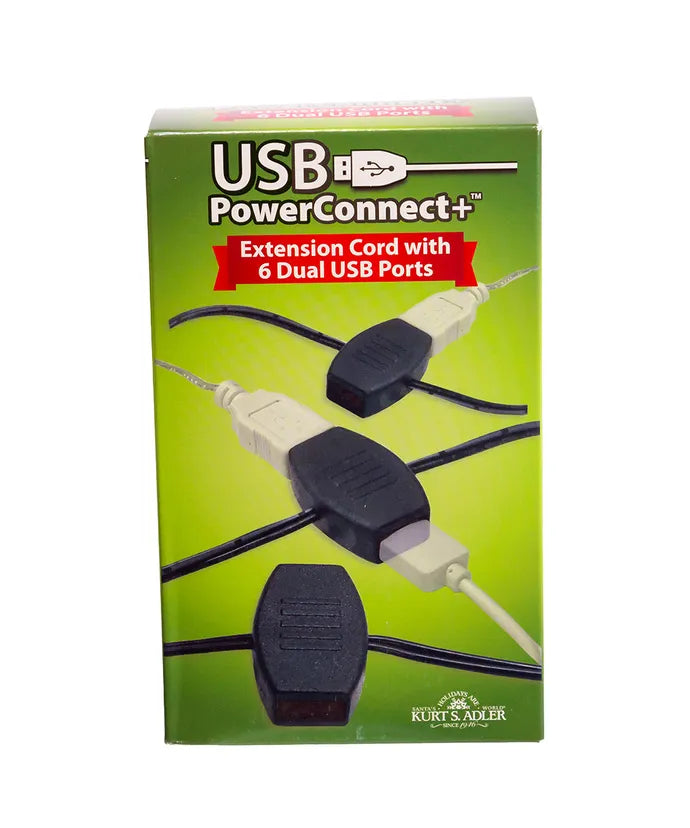 12 Outlet USB Extension Cord