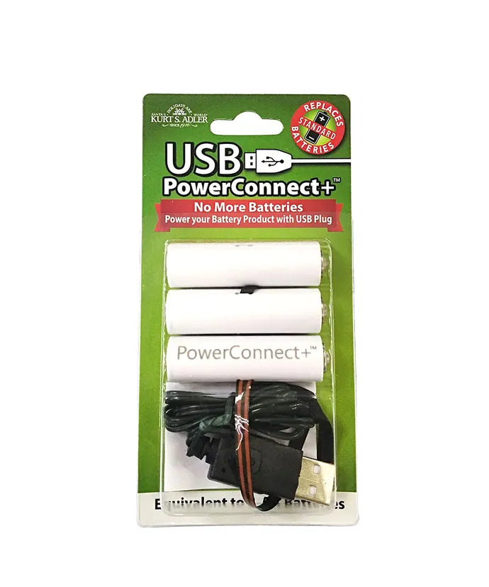 USB Power Connect 3 "AA" Battery Converter