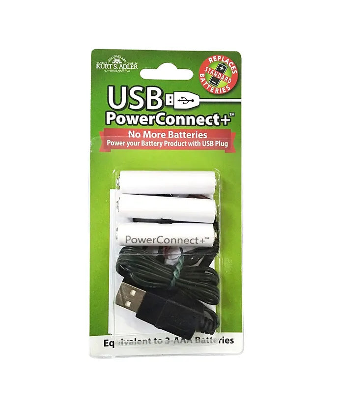 USB Power Connect 3 "AAA" Battery Converter