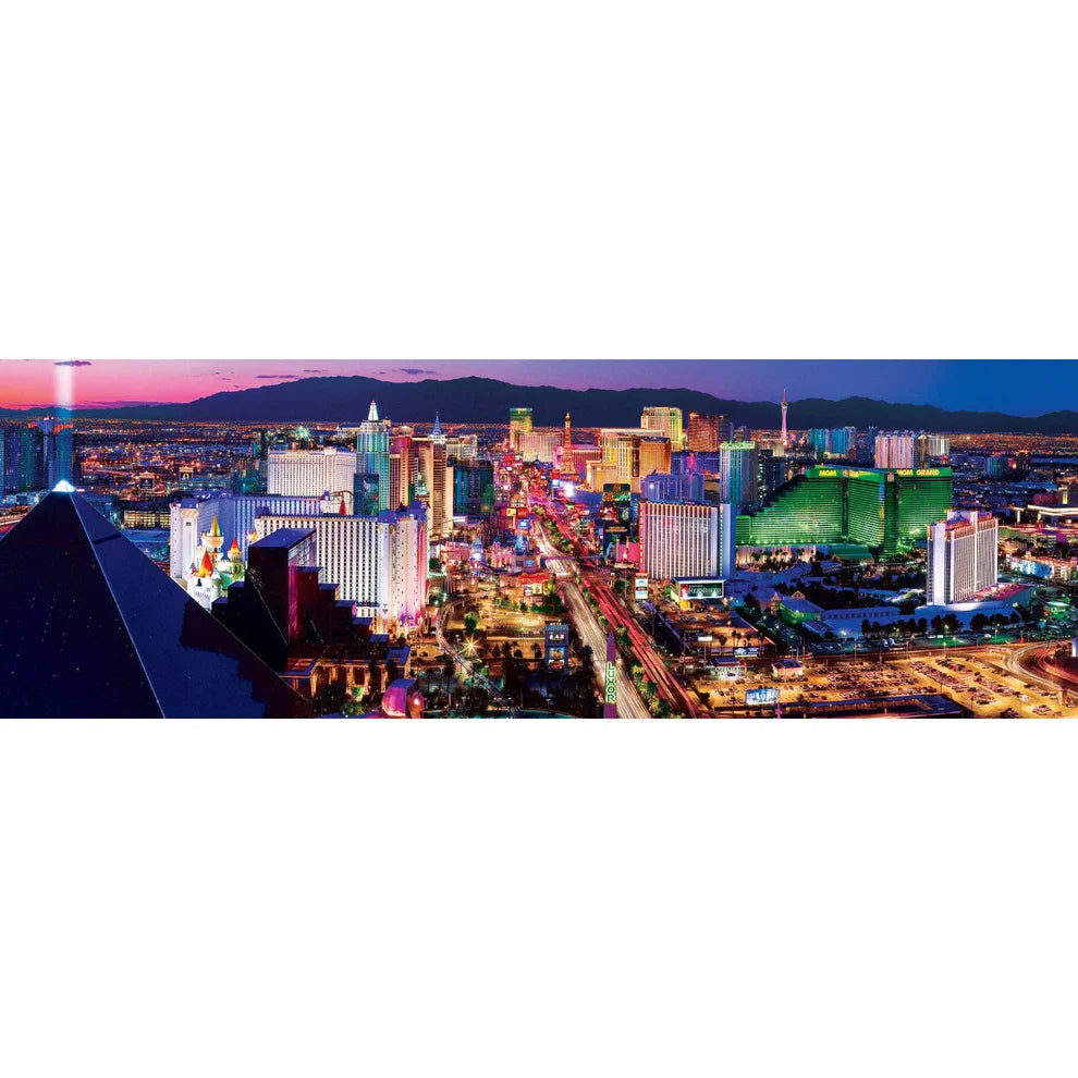 Las Vegas Nevada 1000 Piece Panoramic Puzzle