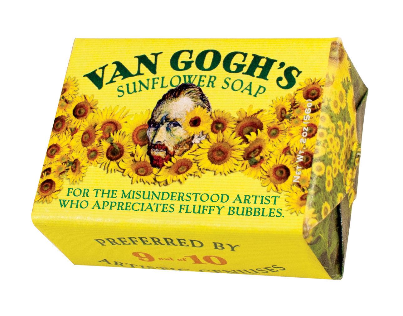 UPG Van Gogh's Sunflower Soap - For The Tortured Artist Who Enjoys Fluffy Bubbles