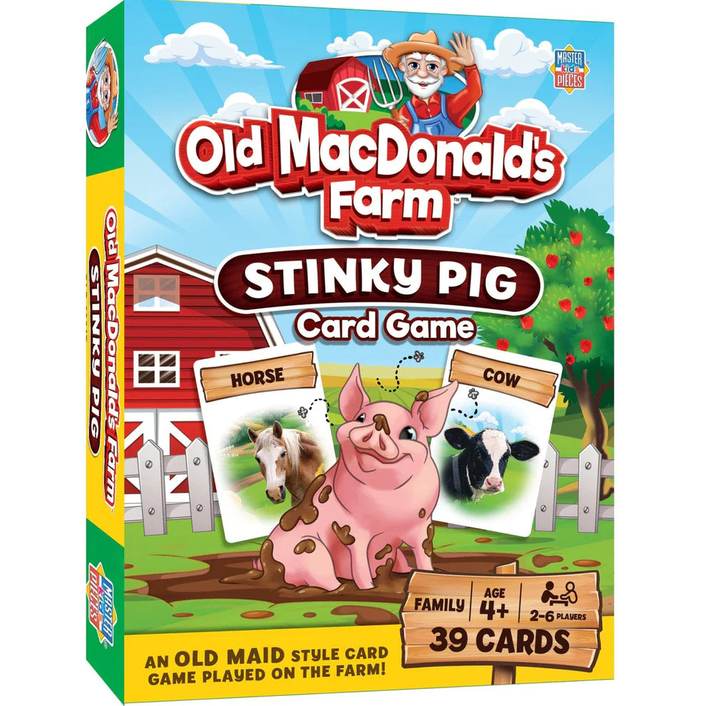 Old MacDonalds Farm Stinky Pig Card Game