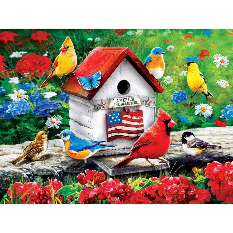 An American Birdhouse 300 Piece Audubon EZ Grip Puzzle