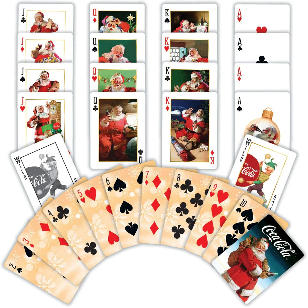 Coca Cola Santa Playing Cards