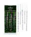 Clear Glass Icicle Ornaments 3.5" & 5.5" - Set of 24