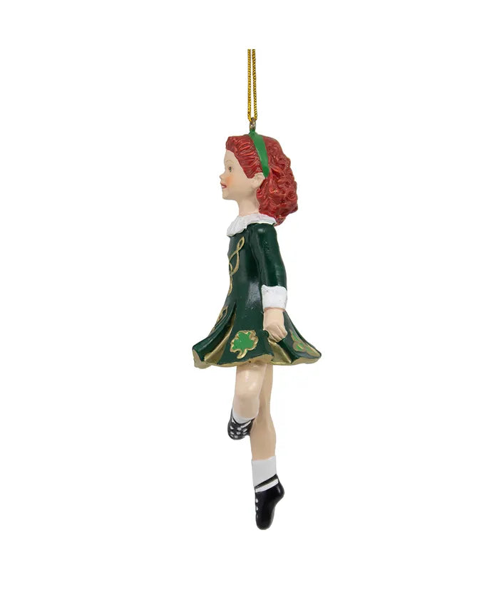 Dancing Irish Girl Ornament