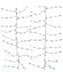 Clear Ice Wire Garland 6'