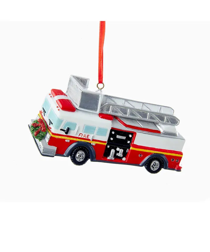 Fire Truck Ornament