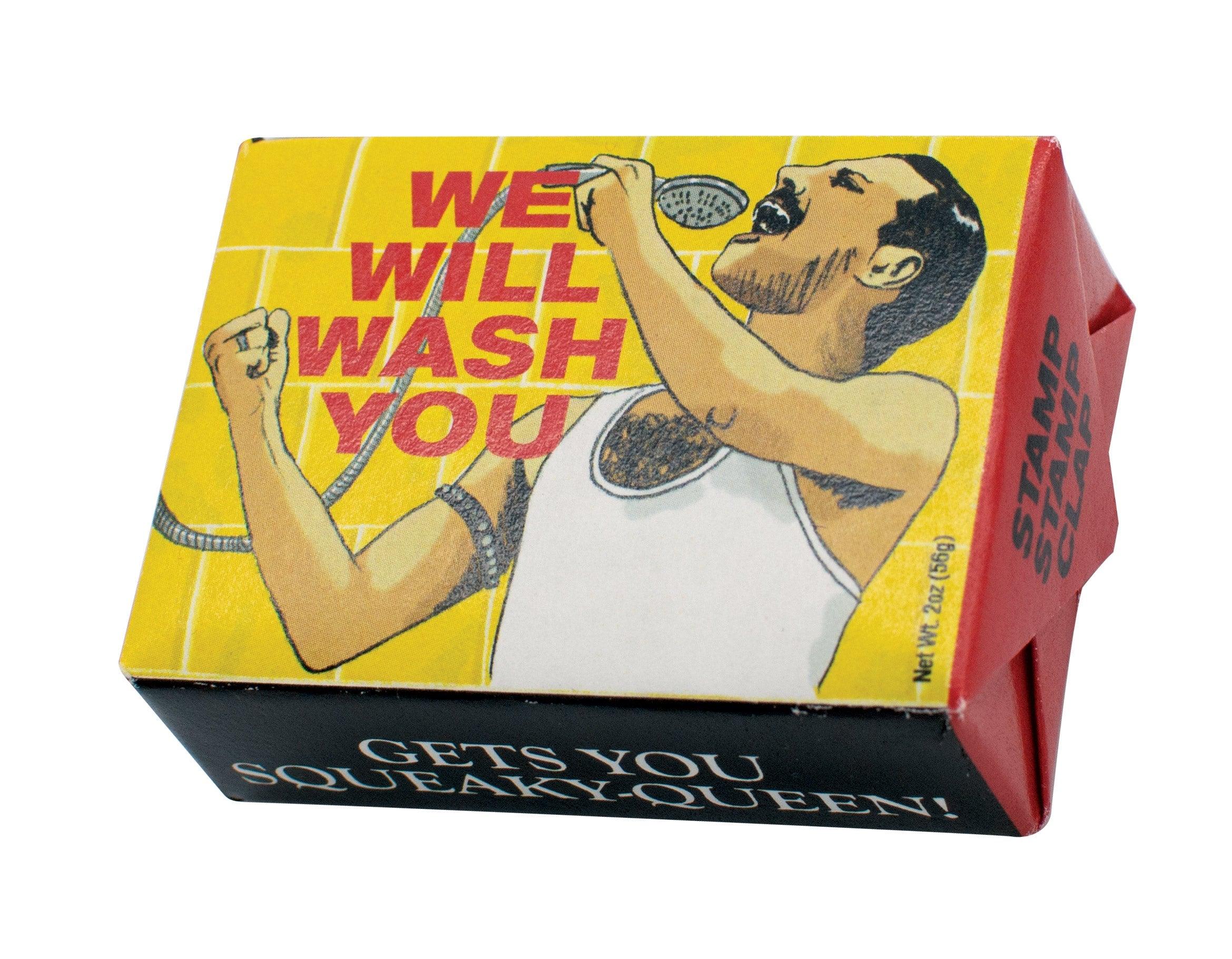 UPG We Will Wash You - Gets you Squeaky-Queen! 2oz Bar Soap