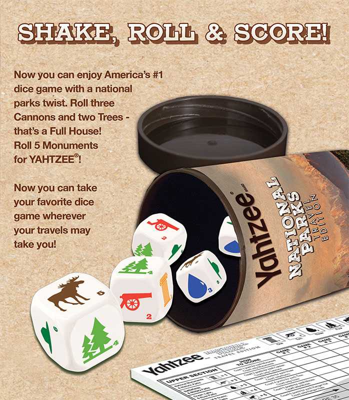 Yahtzee®: National Parks Travel Edition