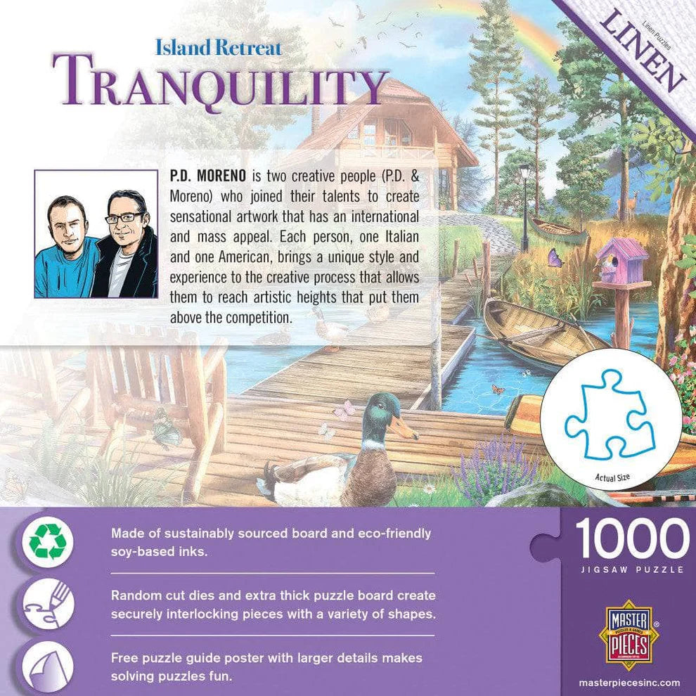 Island Retreat Tranquility 1000 Piece Puzzle