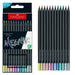 Faber-Castell Black Edition Metallic Colored Pencils set of 12