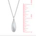 Boma Alina Drop Bezel Necklace with Mother of Pearl