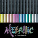 Faber-Castell Black Edition Metallic Colored Pencils set of 12