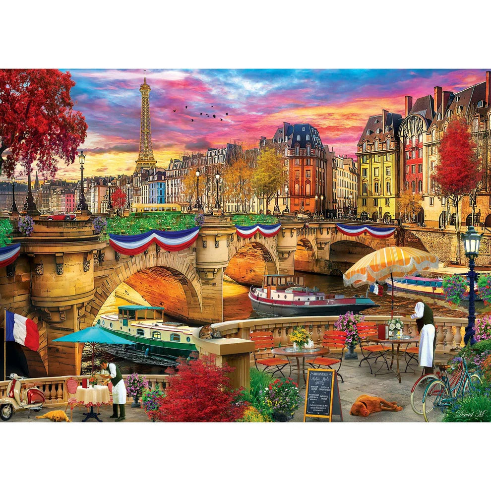 Paris, City of Love 1000 Piece Color Scapes Puzzle