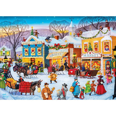 Christmas Shopping 1000 Piece Season's Greetings Puzzle