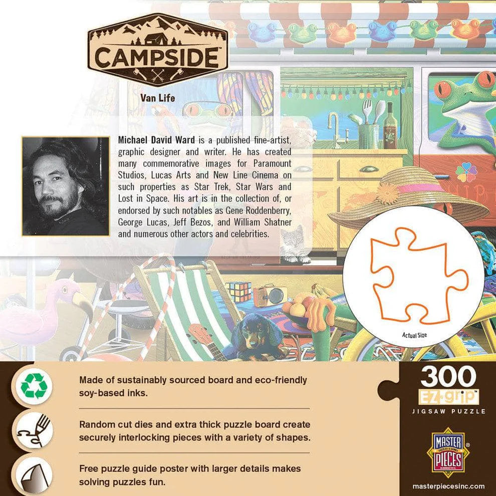 Van Life Campside 300 Piece Large Format Puzzle