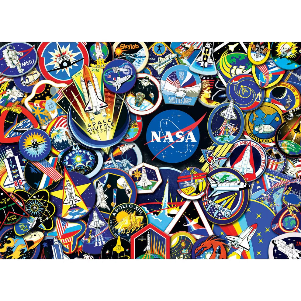 NASA The Space Missions 1000 Piece Puzzle