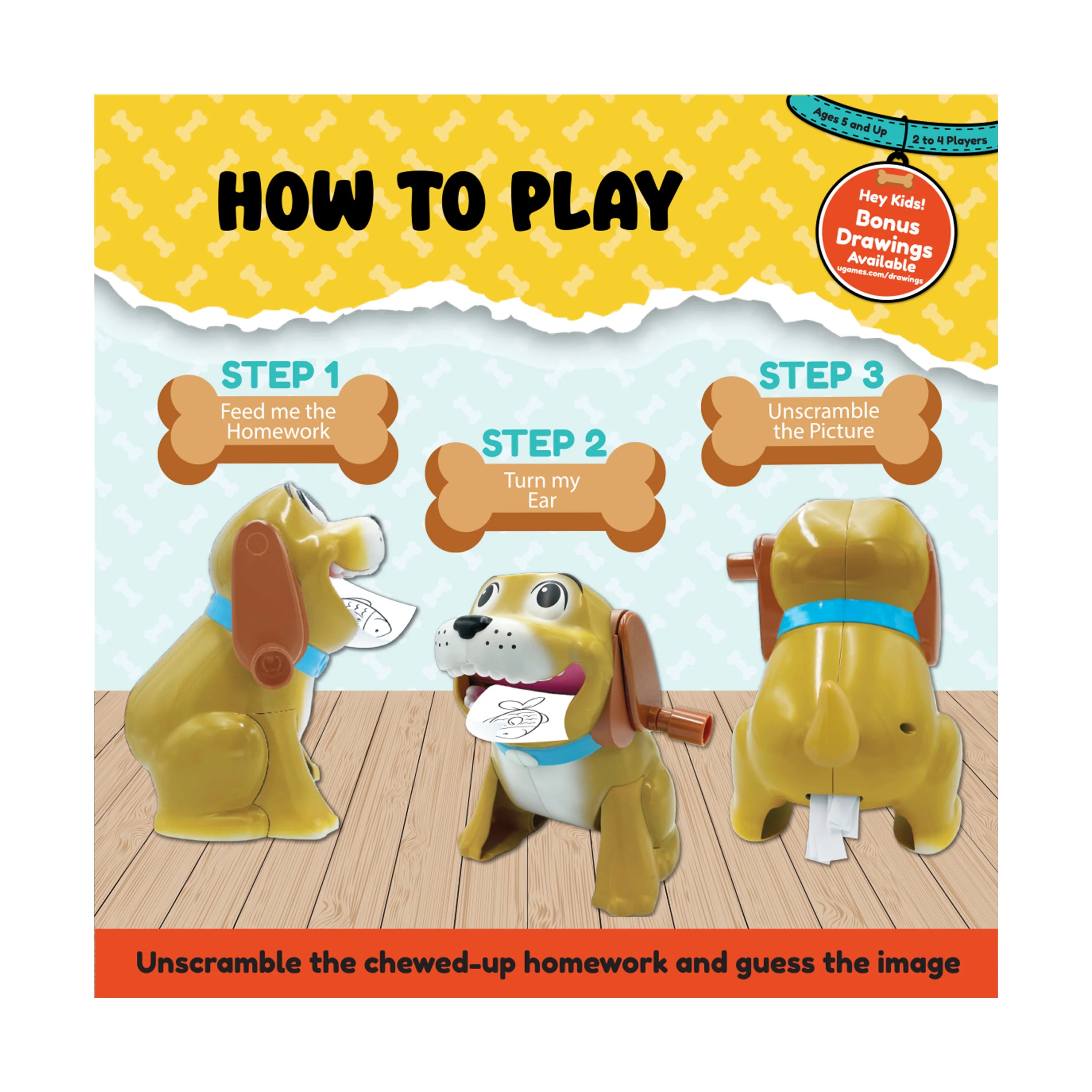 UNIVG The Dog Ate My Homework Game