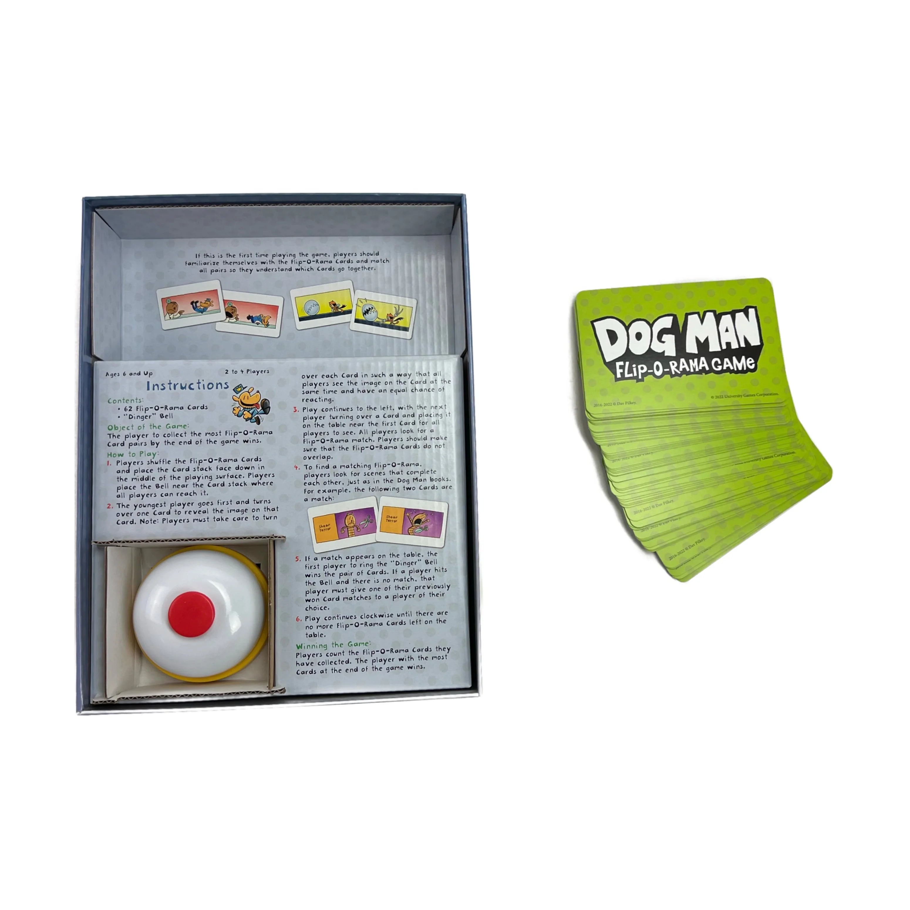 UNIVG Dog Man Flip-O-Rama Game