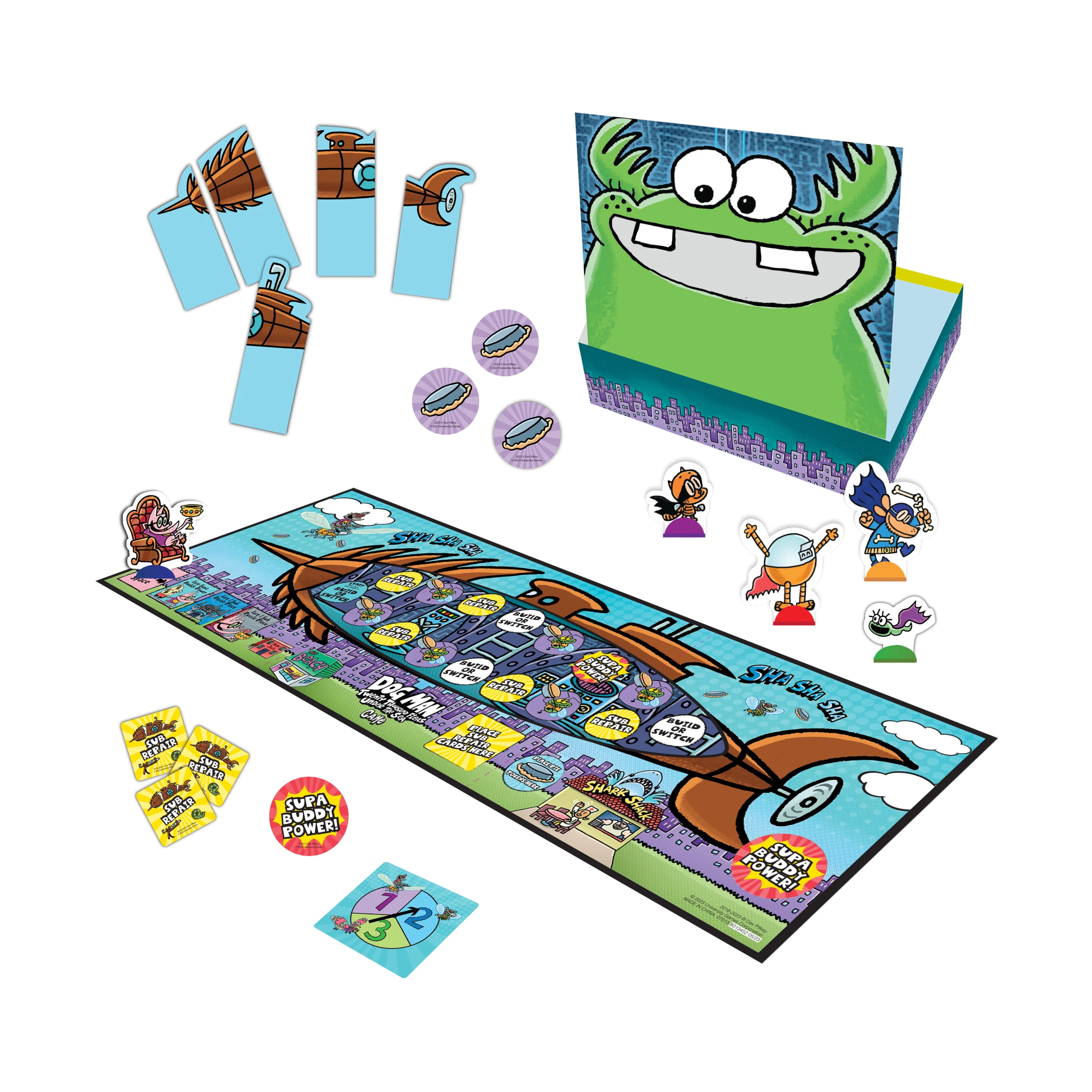 UNIVG Dog Man - Twenty Thousand Fleas Under the Sea Game