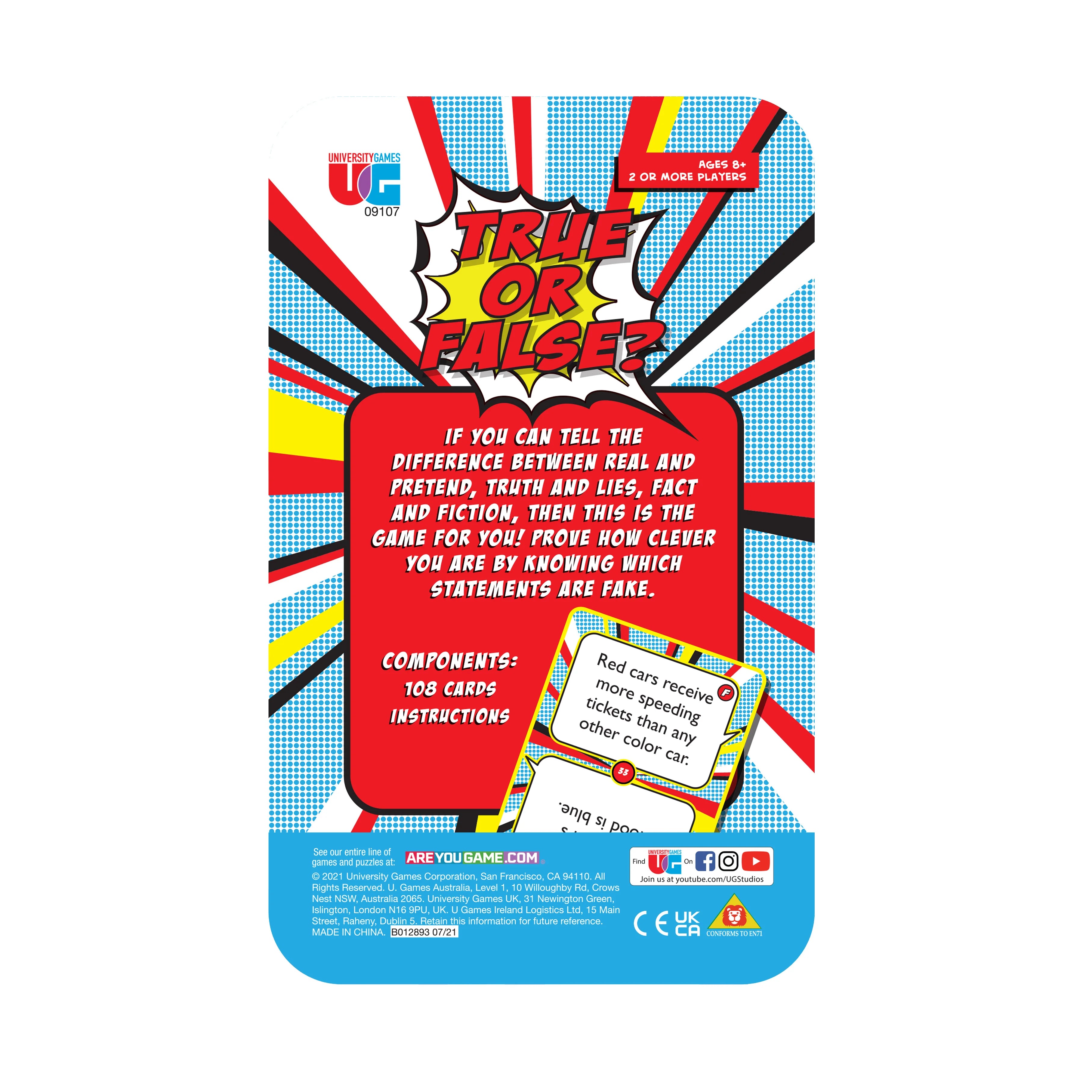 UNIVG True or False? Tin