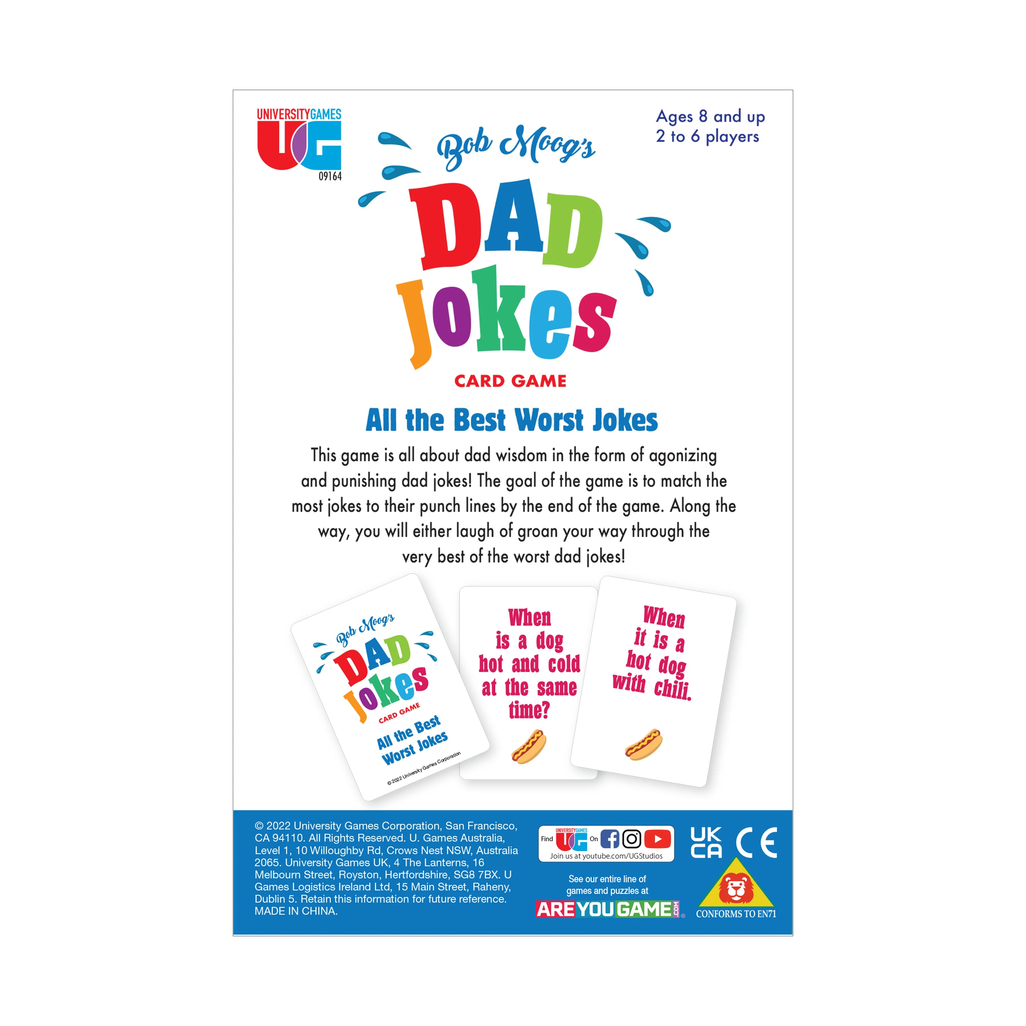 UNIVG Bob Moog's Dad Jokes Card Game