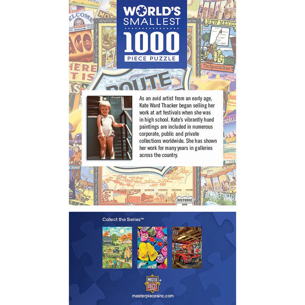 Route 66 - World's Smallest 1000 Piece Puzzle