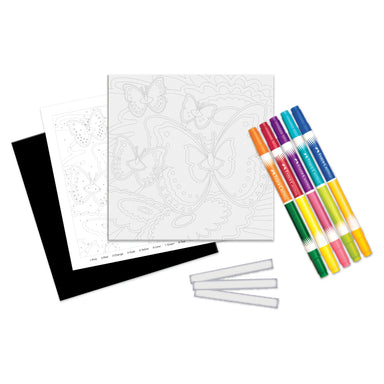 Color By Number - Bloomin' Butterflies