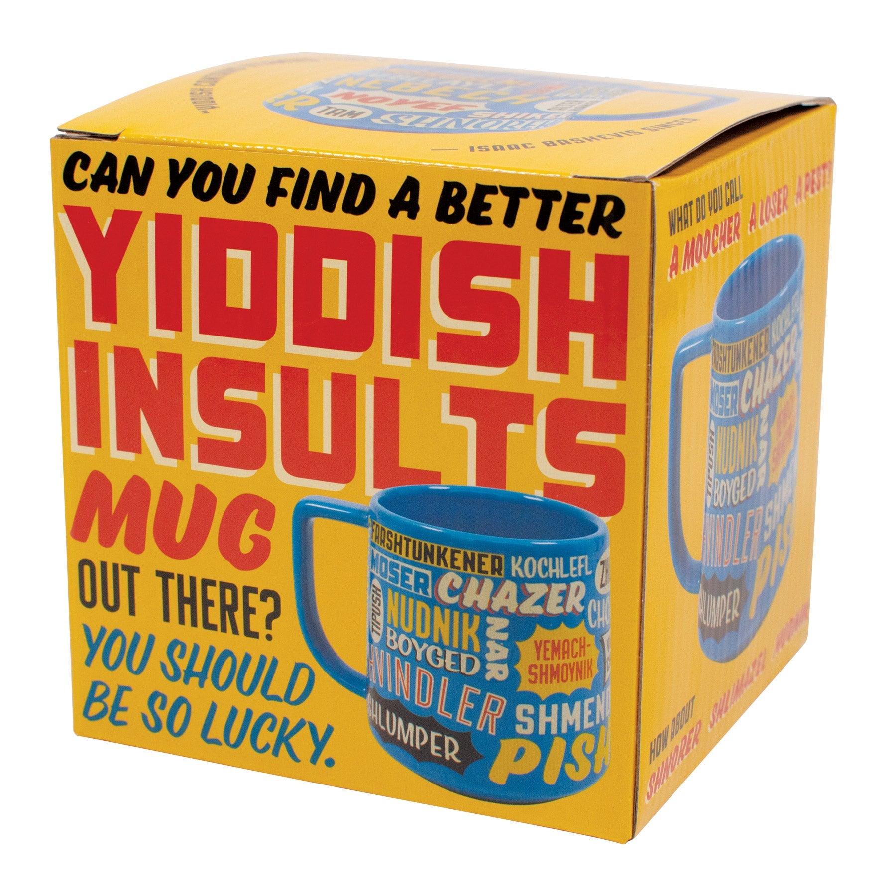 Yiddish Insults Mug