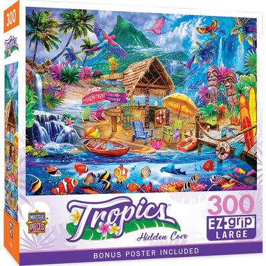 Tropics Hidden Cove 300 Piece Large Format Puzzle