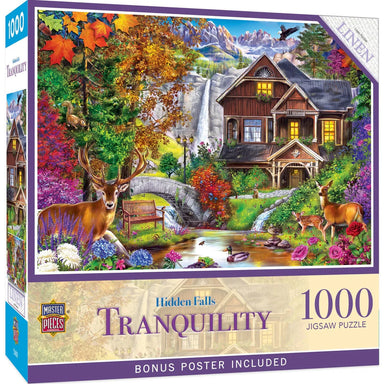 Hidden Falls 1000 Piece Tranquility Puzzle