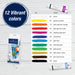 Faber-Castell Creative Studio 12 Acrylic Paint Colors