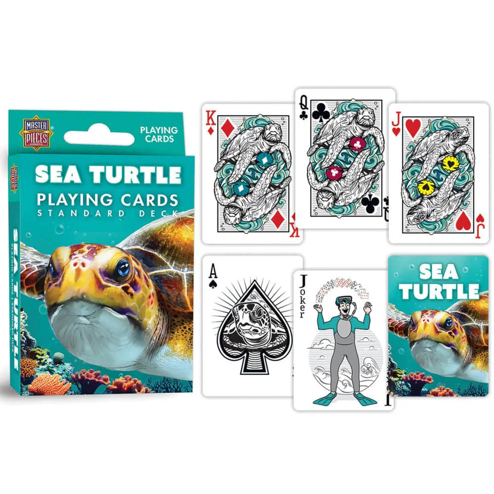 MSTR Sea Turtle Playing Cards