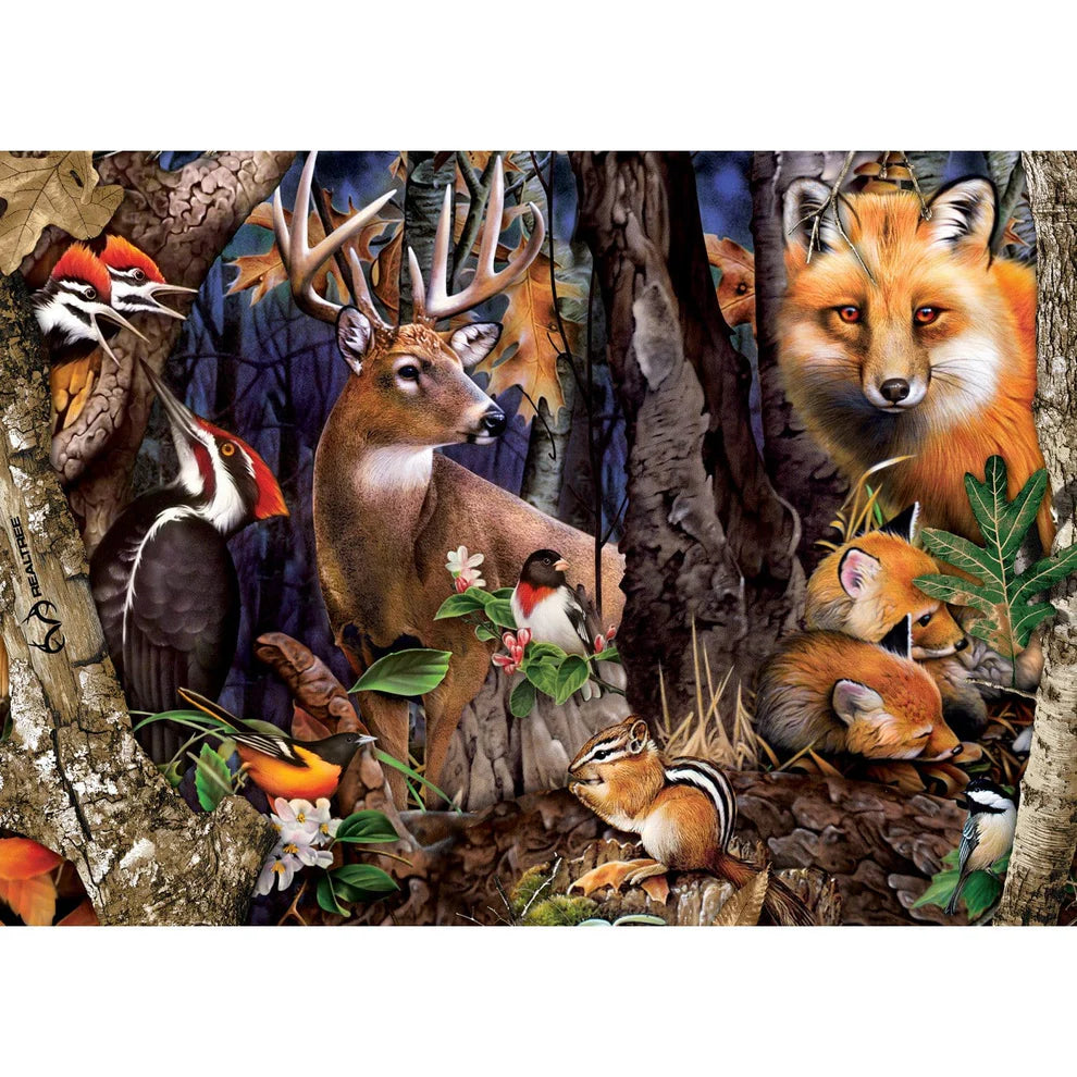 Forest Gathering 1000 Piece Realtree Puzzle